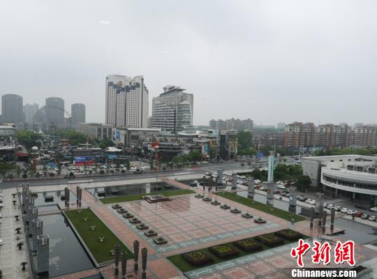 图为：秀洲城市风光 范宇斌 摄