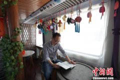 “中新友谊之旅”环西部火车游专列走进宁夏